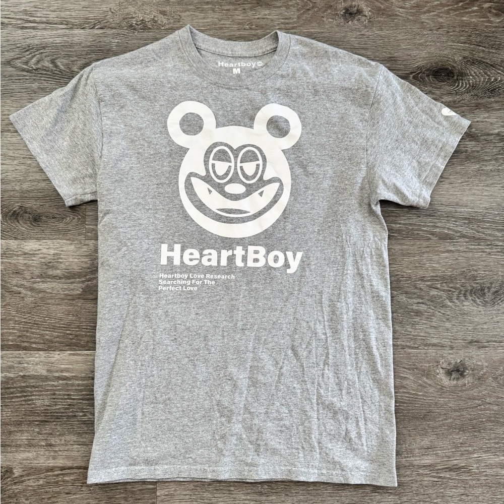 HeartBoy Gray Mens T-Shirt